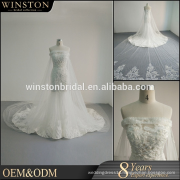 Best Selling short sleeve tulle wedding dress cinderella wedding dress